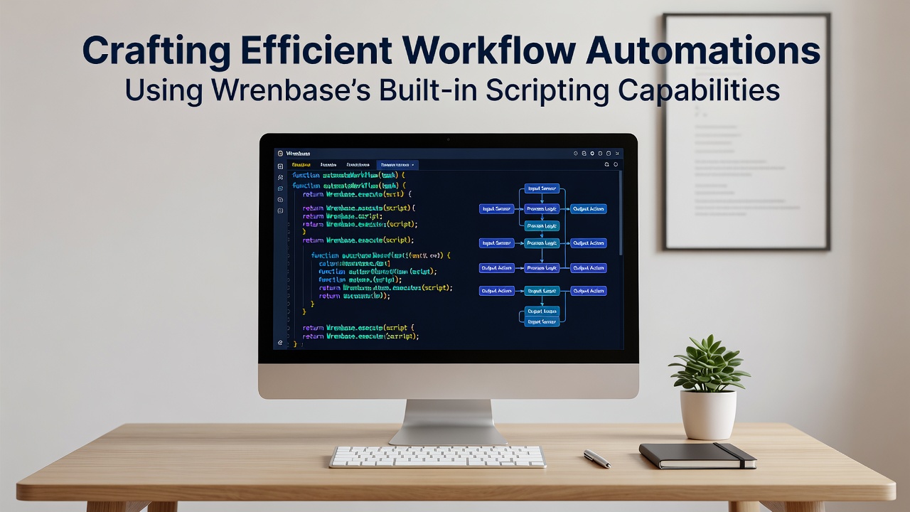 Crafting Efficient Workflow Automations Using Wrenbase's Built-in Scripting Capabilities