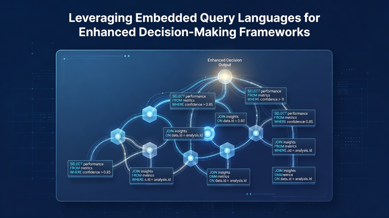 Leveraging Embedded Query Languages for Enhanced Decision-Making Frameworks